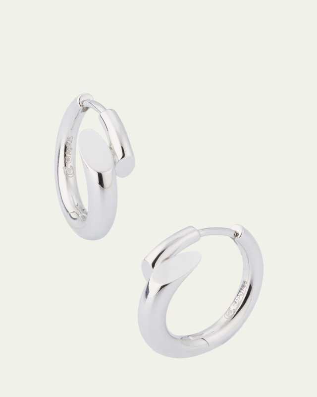 Creoles Biseau Hoop Earrings